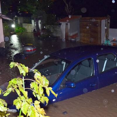 Wirbelsturm fegt über Sardinien