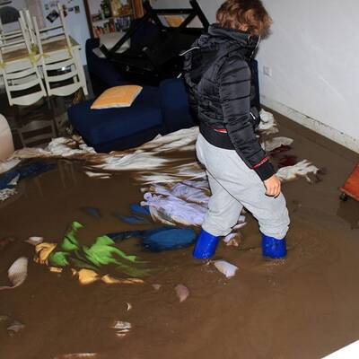 Wirbelsturm fegt über Sardinien