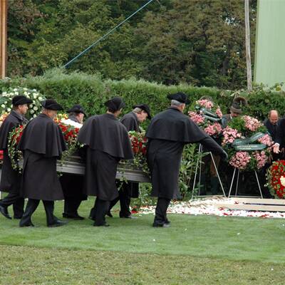Flick-Begräbnis am 11.10.2006