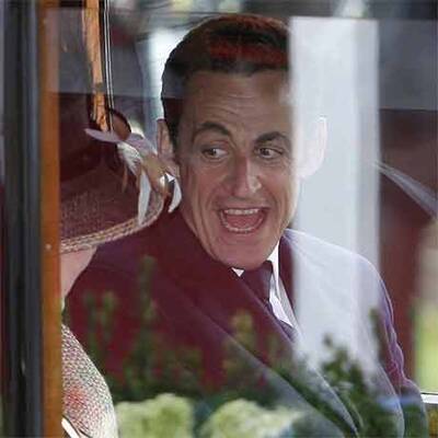 Sarkozy's zu Besuch in London