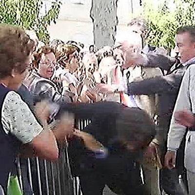 Attacke auf Nicolas Sarkozy