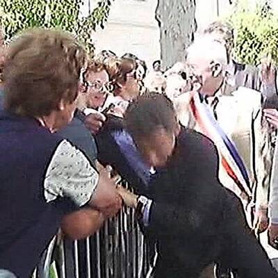 Attacke auf Nicolas Sarkozy