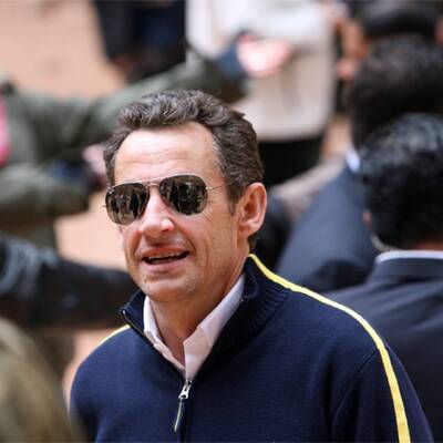Sarkozy in Jordanien