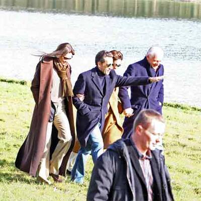 Turteltauben Sarkozy und Bruni