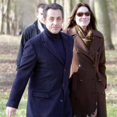 Turteltauben Sarkozy und Bruni