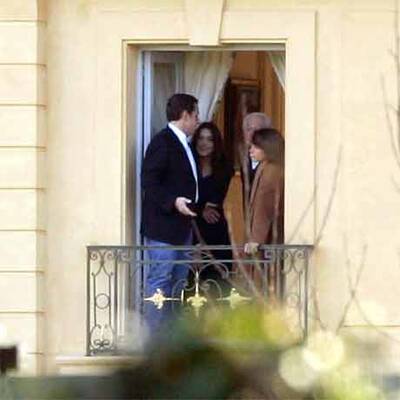 Turteltauben Sarkozy und Bruni