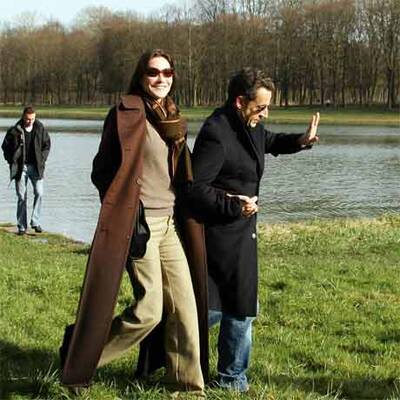 Turteltauben Sarkozy und Bruni