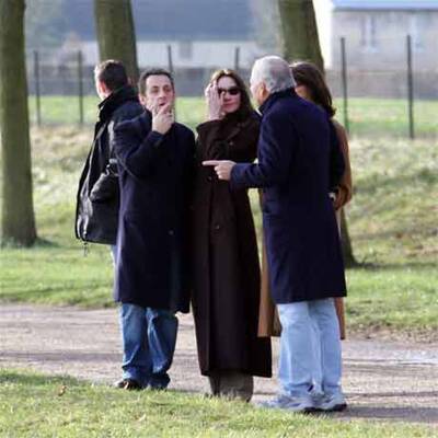 Turteltauben Sarkozy und Bruni