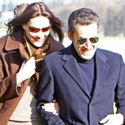 Turteltauben Sarkozy und Bruni