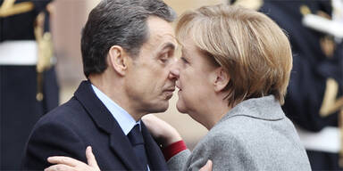 Nicolas Sarkozy Angela Merkel