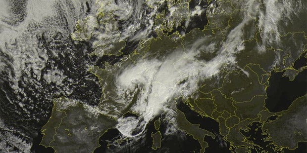 Stark-Regen ohne Ende über Österreich