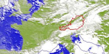Sintflut-Regen in Wien