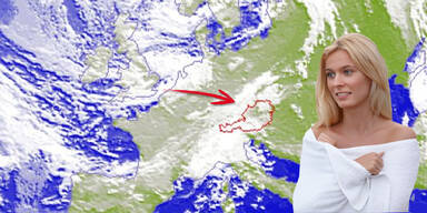 Tief Wilma bringt Polarluft nach &Ouml;sterreich