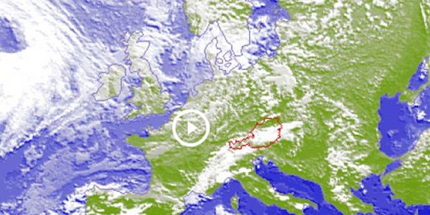 Unwetterwarnung für ganz Österreich