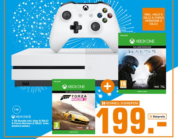 Xbox One S & 4K-TVs zum Kampfpreis