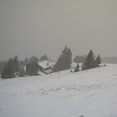 Wintereinbruch in Österreich