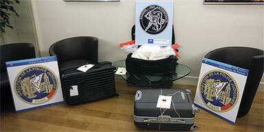 Drogenfund bei Paris