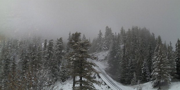 Neuschnee im Osten und Norden