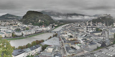 Regen-Walze h&auml;ngt &uuml;ber &Ouml;sterreich fest