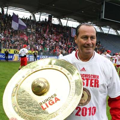 So feierten Bullen den Titel