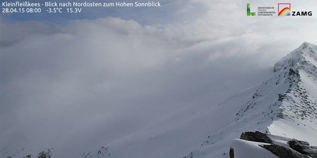 Sturm bläst uns den Frühling weg