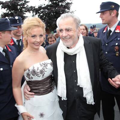 Heirat von Maximilian Schell und Iva Mihanovic 
