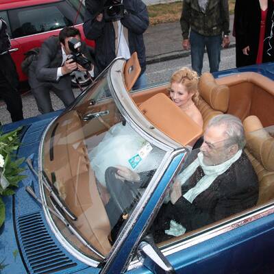 Heirat von Maximilian Schell und Iva Mihanovic 