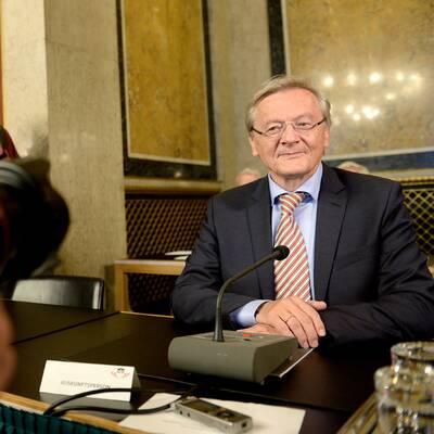 Ex-Kanzler Schüssel vor U-Ausschuss