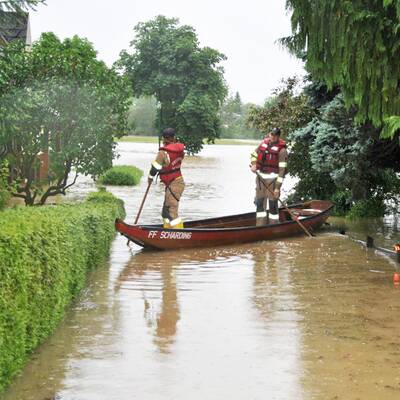 Hochwasser in Österreich