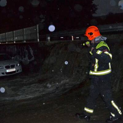 Unwetter fegen über Österreich