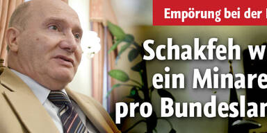 Ziel: Ein Minarett pro Bundesland