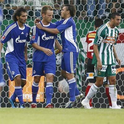 Schalke Gastspiel in St. Hanappi