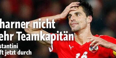 Scharner nicht mehr Team-Kapitän