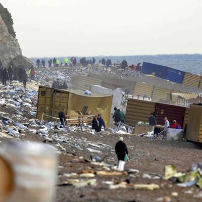 Plünderungen nach Havarie