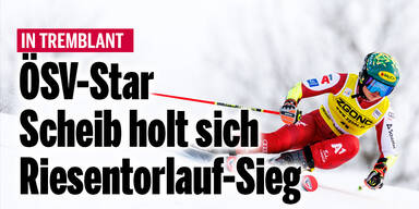 ÖSV-Star Scheib holt sich Riesentorlauf-Sieg