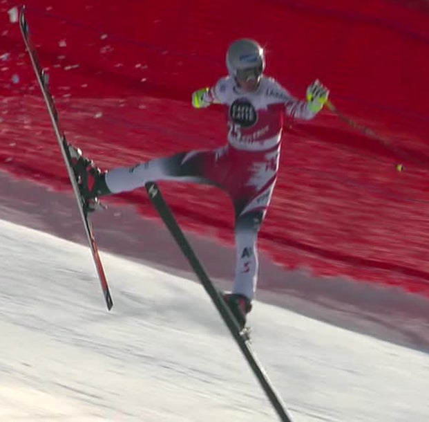 Florian Scheiber das nächste Opfer in Kitzbühel