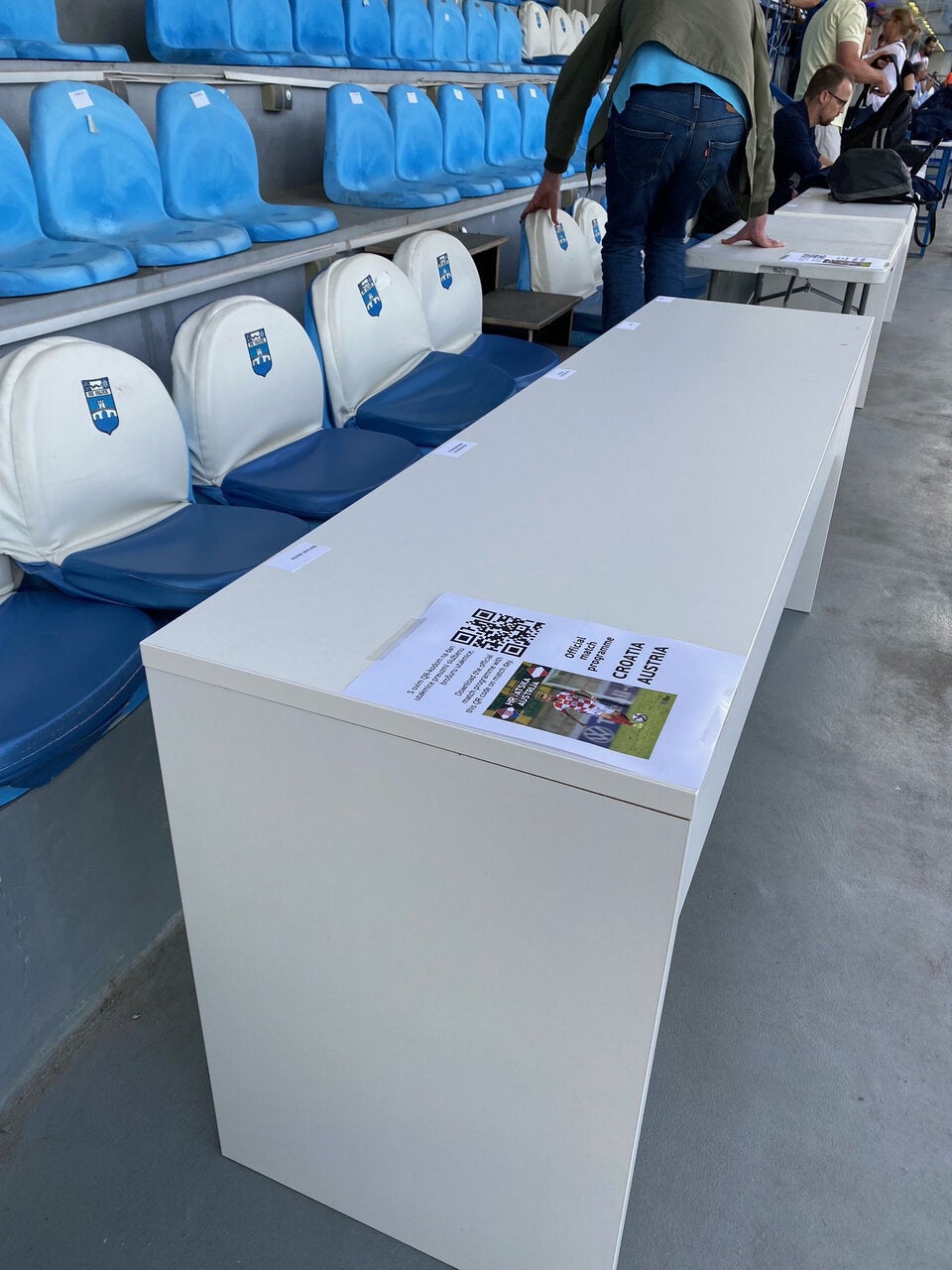 In dieser Bruchbude gab unser Team den Ton an