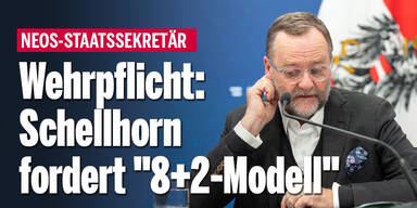 Wehrpflicht: Staatssekretär Schellhorn fordert 