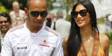 Nicole Scherzinger, Lewis Hamilton