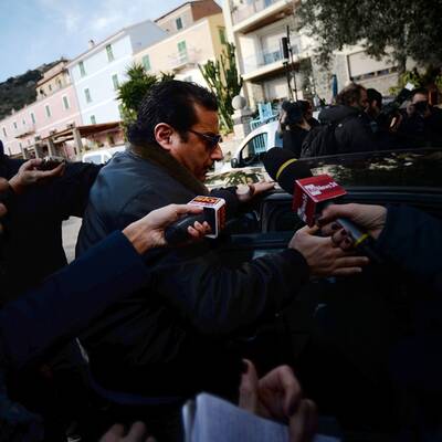 Schettino zurück auf der Costa Concordia