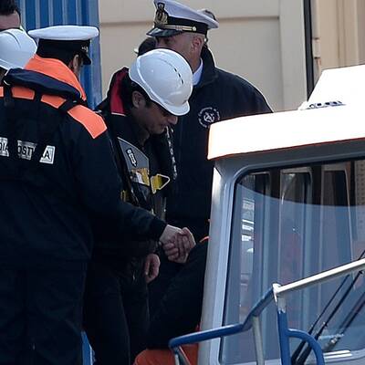 Schettino zurück auf der Costa Concordia