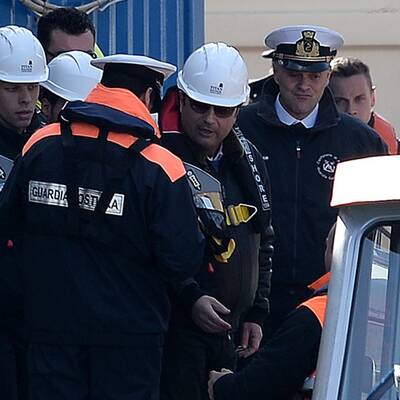 Schettino zurück auf der Costa Concordia