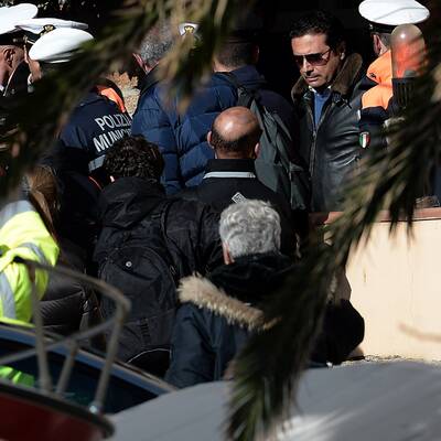Schettino zurück auf der Costa Concordia