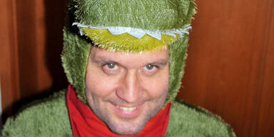 Scheuch als Polit-Krokodil 