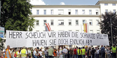 Flashmob für Scheuch Rücktritt