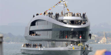 Neuer Luxusliner auf dem Bodensee
