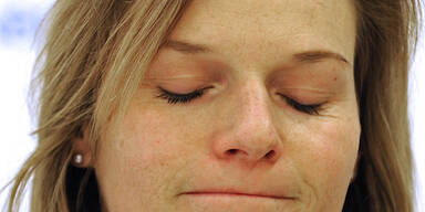 Schild bedrückt, aber kämpferisch