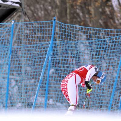 Schild-Out im Aspen-Slalom