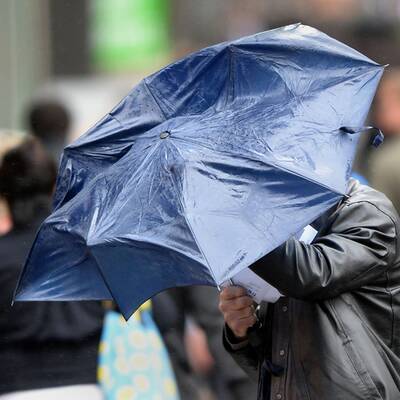 Sturm, Orkan und Schnee