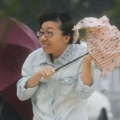 So wütet Taifun Neoguri